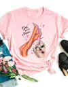 Women Black T Shirt