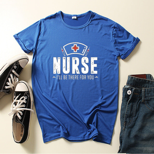 Nurse Be for You Letter Print Women T Shirt