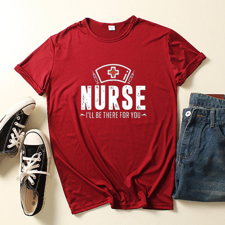 Nurse Be for You Letter Print Women T Shirt