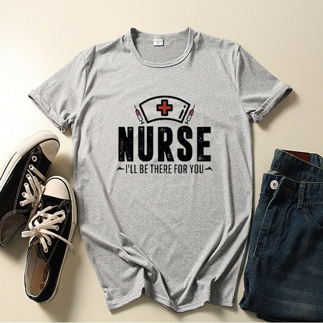 Nurse Be for You Letter Print Women T Shirt