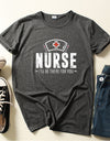 Nurse Be for You Letter Print Women T Shirt