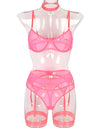 Transparent Lace Seamless Erotic Lingerie