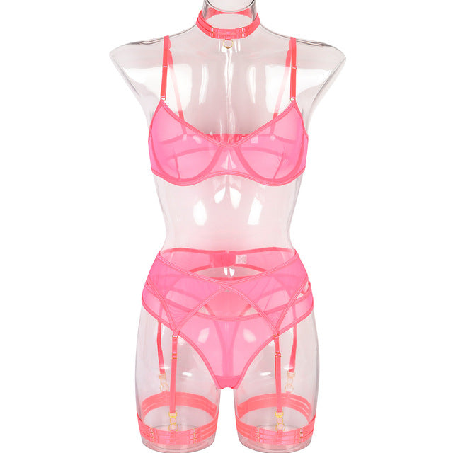 Transparent Lace Seamless Erotic Lingerie