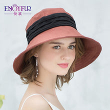 Load image into Gallery viewer, Foldable Cotton Summer Sun Hats For Women
