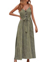 Boho Summer Dresses With Spaghetti Straps
