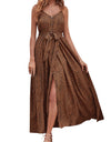 Boho Summer Dresses With Spaghetti Straps