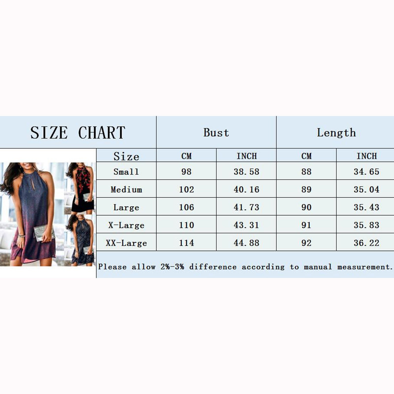 Summer Beach Dress With Floral Print Halter Neck Sleeveless Splice Dress