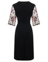 XL-5XL Plus Size Short Sleeve Floral Boho Sundress