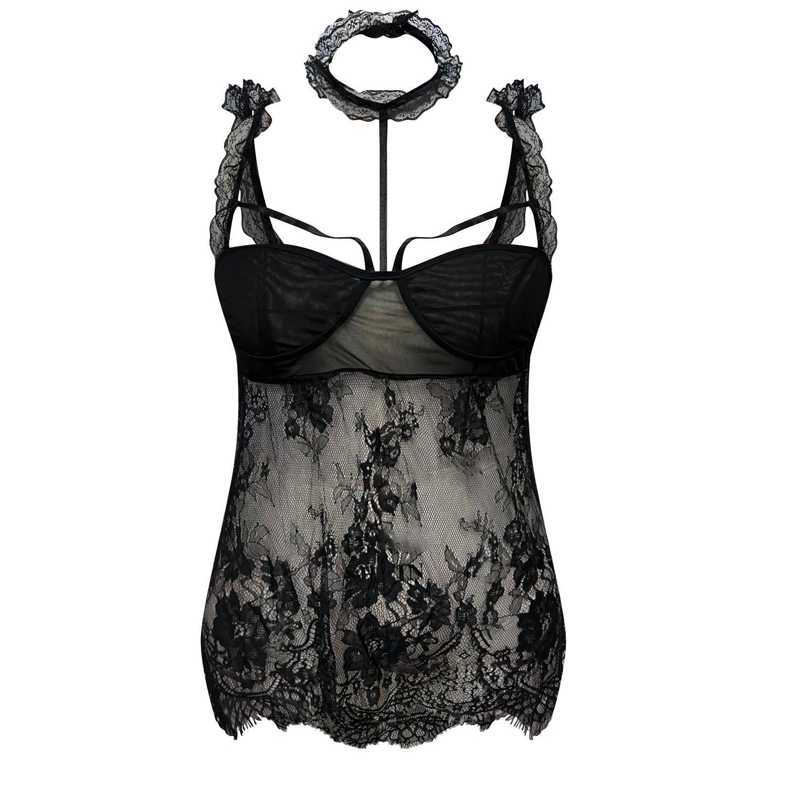 Plus Sizel Lace Lingerie