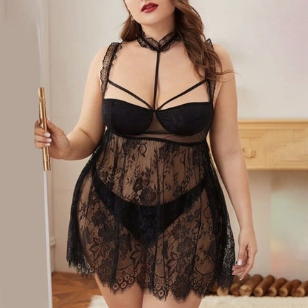 Plus Sizel Lace Lingerie