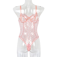 Load image into Gallery viewer, Mesh One Piece Bra Set Seamless Bodysuit
