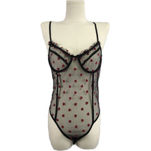 Load image into Gallery viewer, Mesh One Piece Bra Set Seamless Bodysuit
