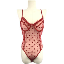 Load image into Gallery viewer, Mesh One Piece Bra Set Seamless Bodysuit
