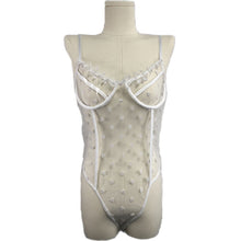 Load image into Gallery viewer, Mesh One Piece Bra Set Seamless Bodysuit
