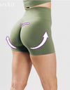 High Waist Push Up Breathable Scrunch Butt Sports Short