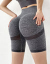 Slim Fit High Waist Yoga Sport Shorts