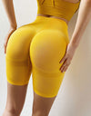Slim Fit High Waist Yoga Sport Shorts