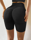 Slim Fit High Waist Yoga Sport Shorts