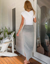 Summer Charm Split Long Skirt