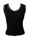 Backless Hollow Bandage Solid Color Camisole