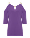 Short Sleeve Off-shoulder Blouse S-XL
