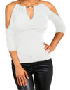 Short Sleeve Off-shoulder Blouse S-XL