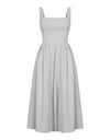 New Sexy Backless A-line Dress With Spaghetti Strap