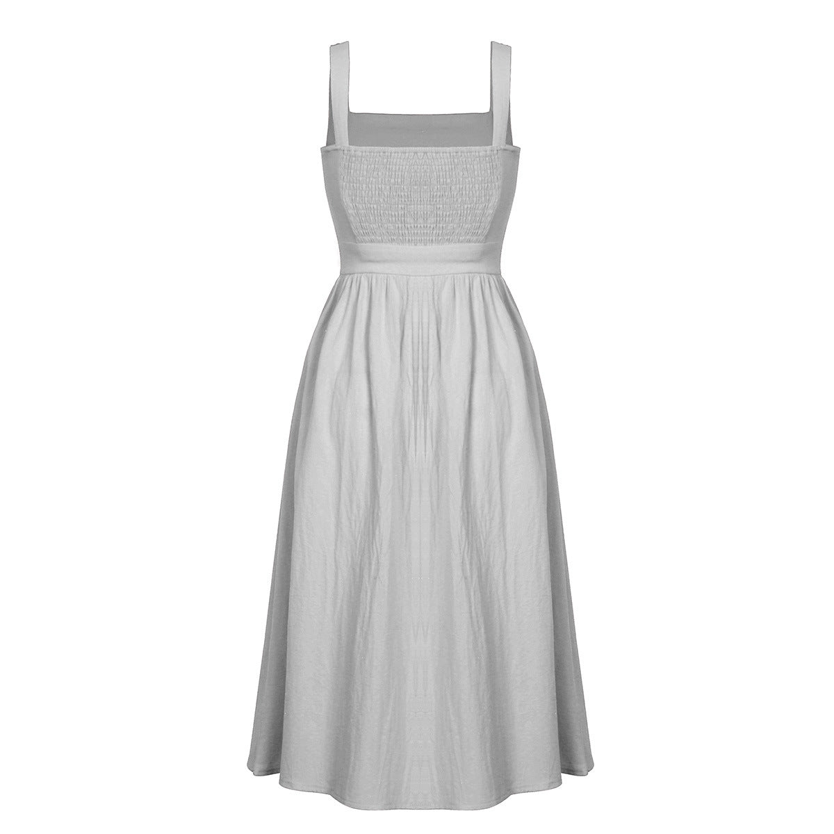 New Sexy Backless A-line Dress With Spaghetti Strap