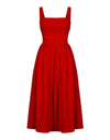 New Sexy Backless A-line Dress With Spaghetti Strap
