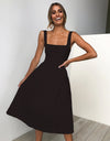 New Sexy Backless A-line Dress With Spaghetti Strap