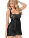 S-6XL Lace Night Dressing Gown