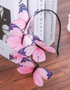 Handmade Blue Butterfly Headband
