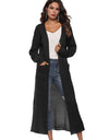Long Cardigan Thick Kimono Long Sleeve Sweater - Fashion Damsel