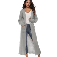 Load image into Gallery viewer, Long Cardigan Thick Kimono Long Sleeve Sweater - Fashion Damsel
