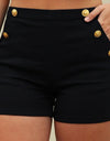 High Waist Slim Elastic Shorts