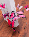 Handmade Blue Butterfly Headband