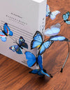 Handmade Blue Butterfly Headband