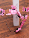 Handmade Blue Butterfly Headband